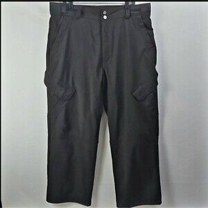 CB Sport Men's Black Ski Pants Polyester Spandex Blend Sz XL